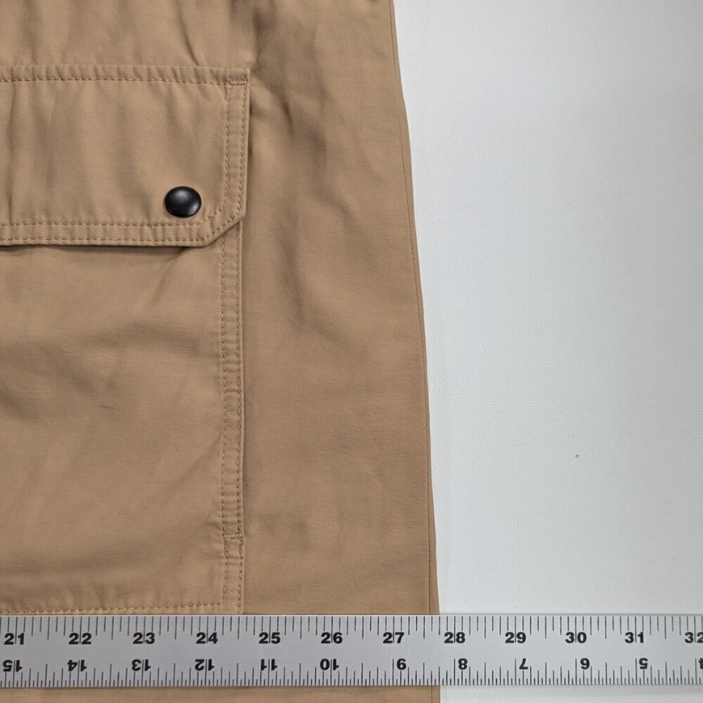 Gap Women's Long Parka Size 2X Beige Oversize Style Coat Jacket - Picture 10 of 15